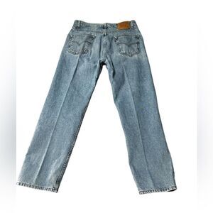 Vintage Levi’s 505 Jeans Men’s 36x30 Regular Fit Straight Leg Light Wash